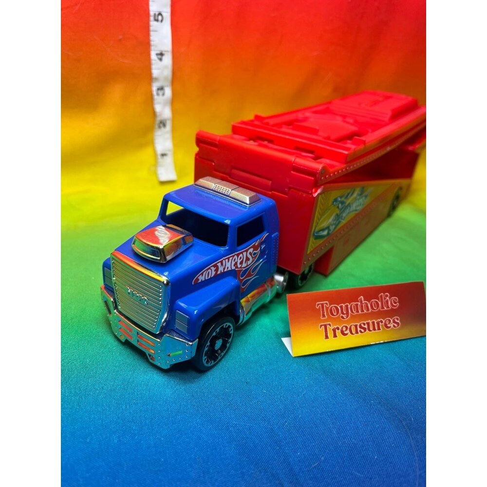 Hot Wheels Racing Big Rig Hauler Semi Truck - Picture 2 of 6